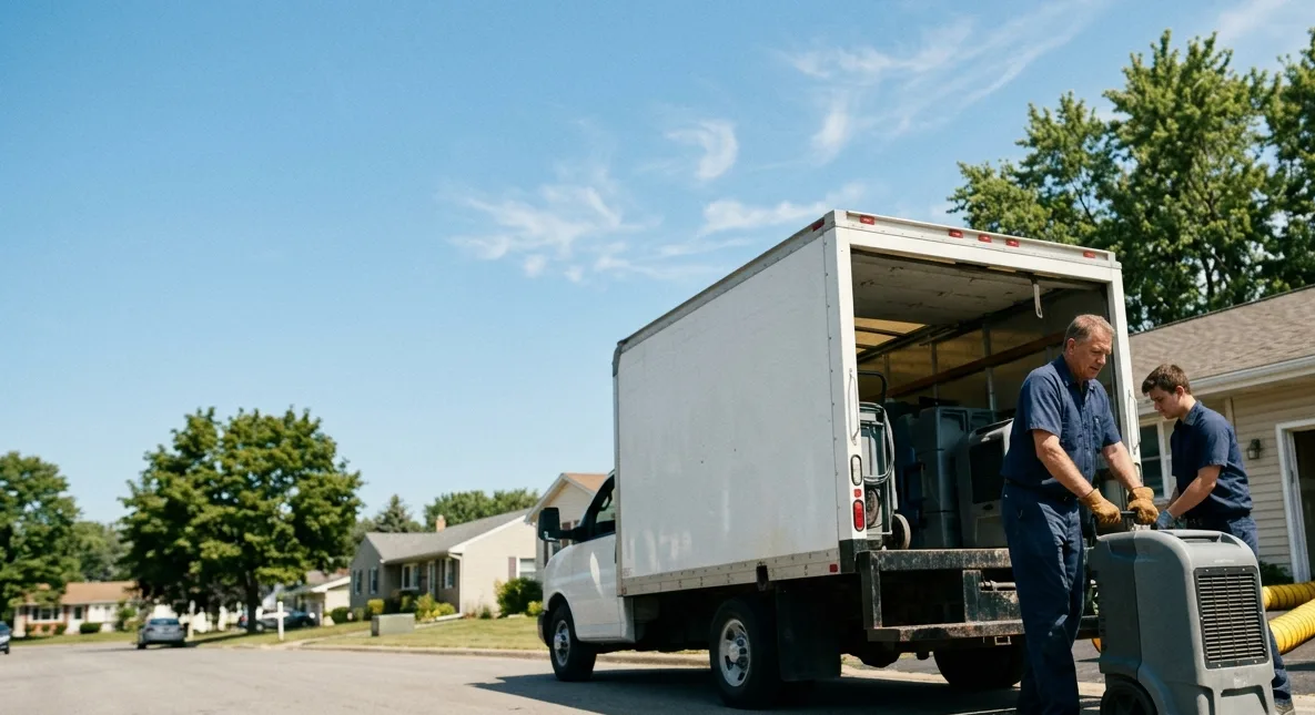 Water Damage Cleanup in Mount Pleasant, WI near me